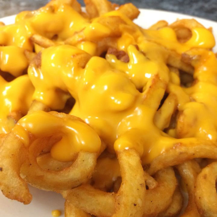 Curly Fries & Cheese