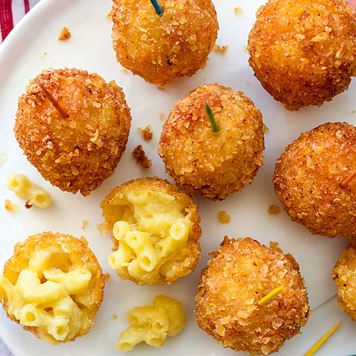 Mac & Cheese Fritters
